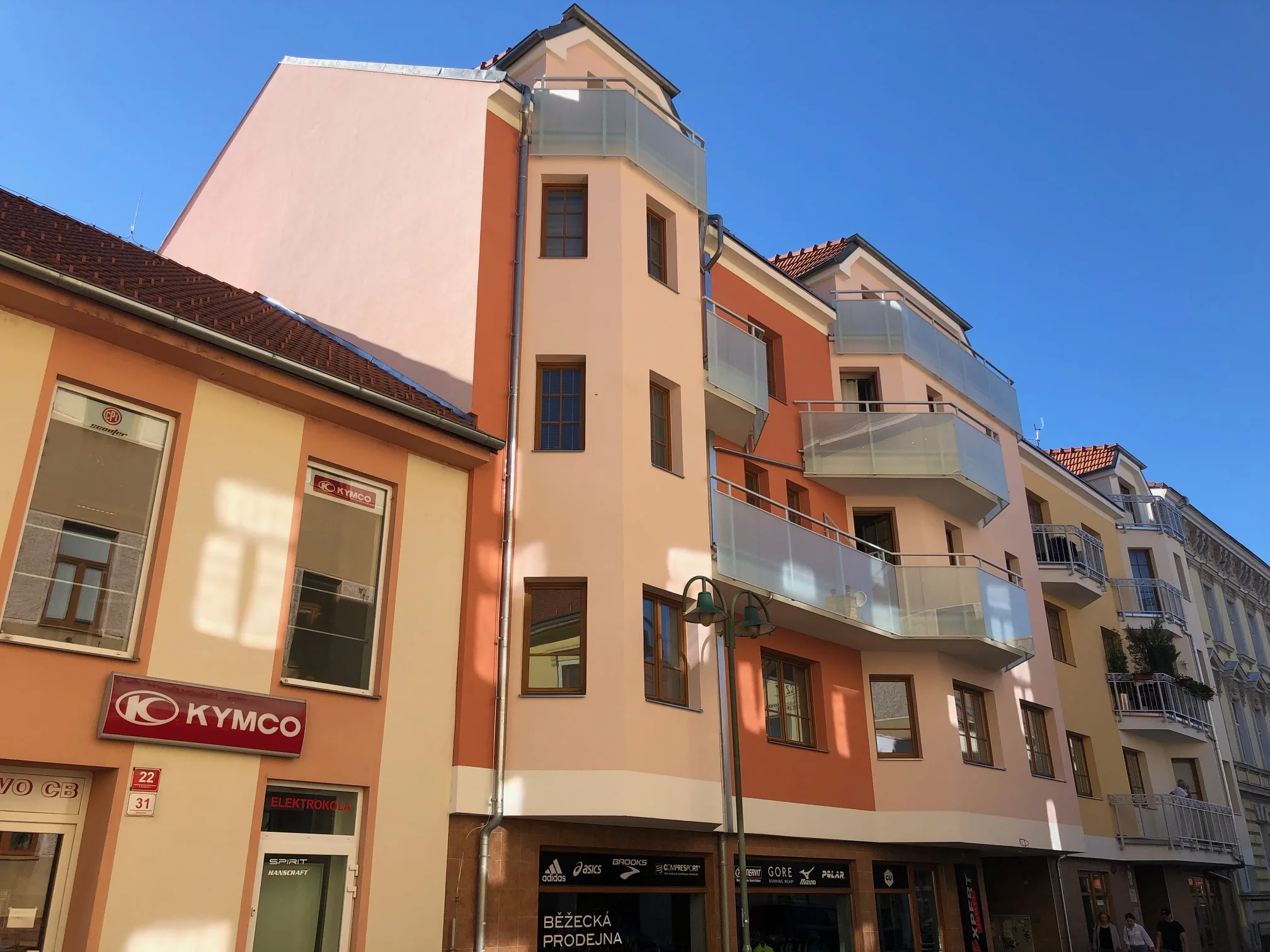 Obnova fasády bytového domu – Jeronýmova České Budějovice